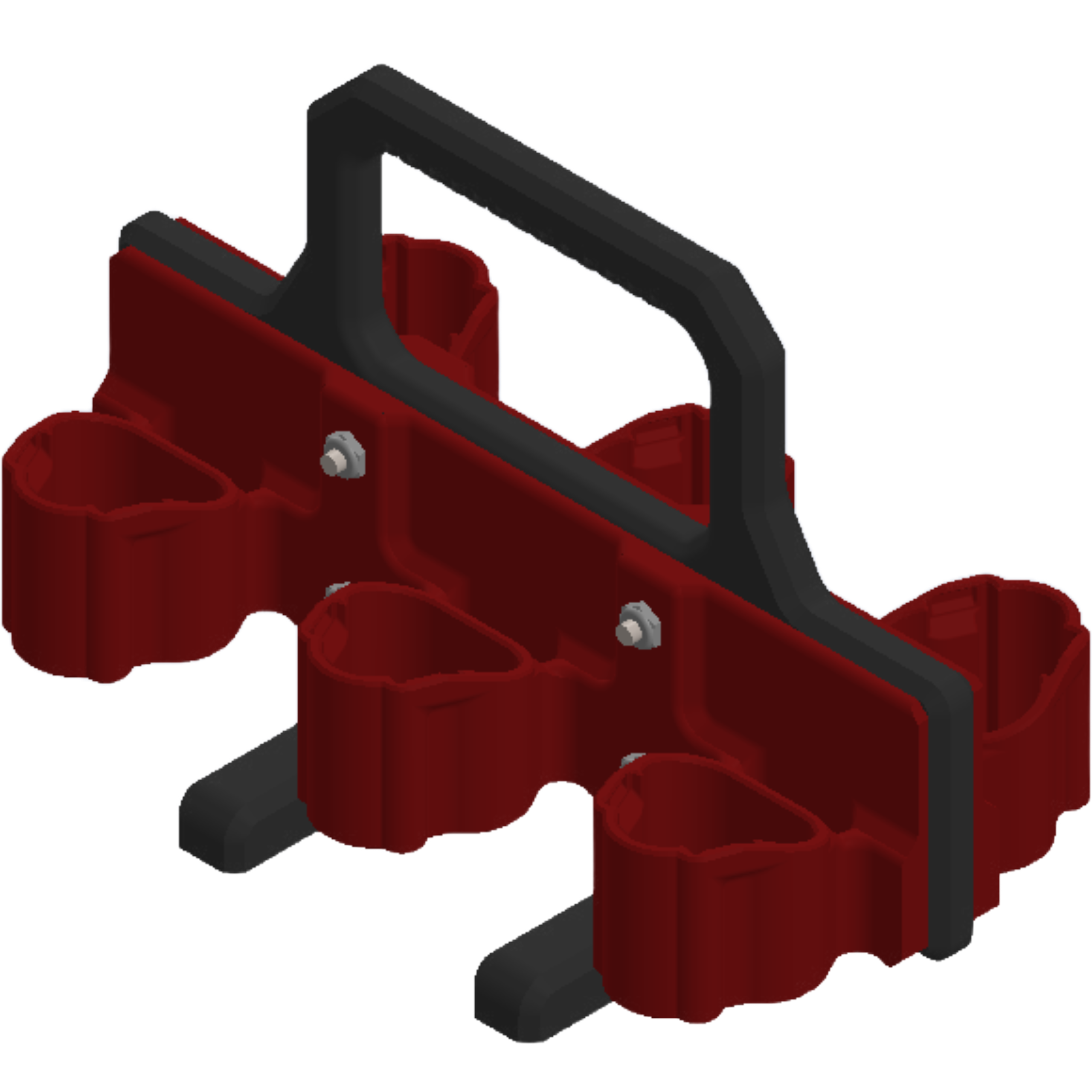 Milwaukee Battery Cariier M12X6-RED