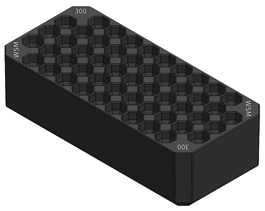 Milwaukee Packout Ammo Insert LARGE TRAY 300 WSM WHITE