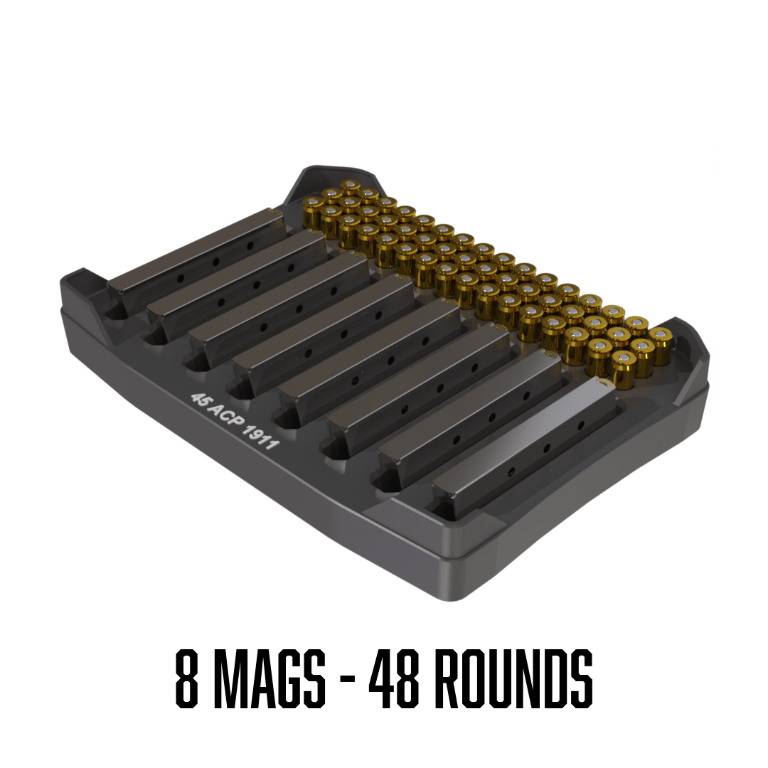 Pelican™ Vault V100 Pistol ammo double stack inserts - WM Prints LLC