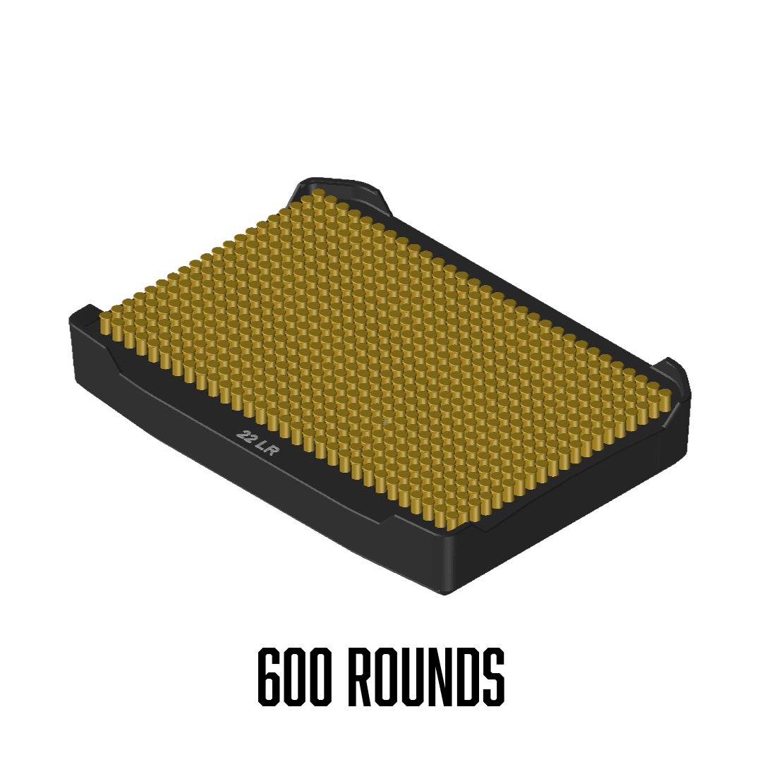 Pelican™ Vault V100 Pistol ammo double stack inserts - WM Prints LLC