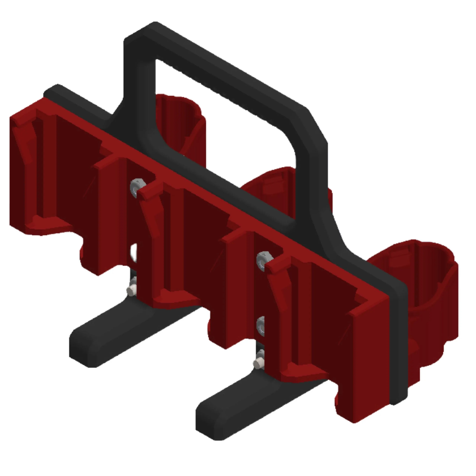 Milwaukee type battery carrier