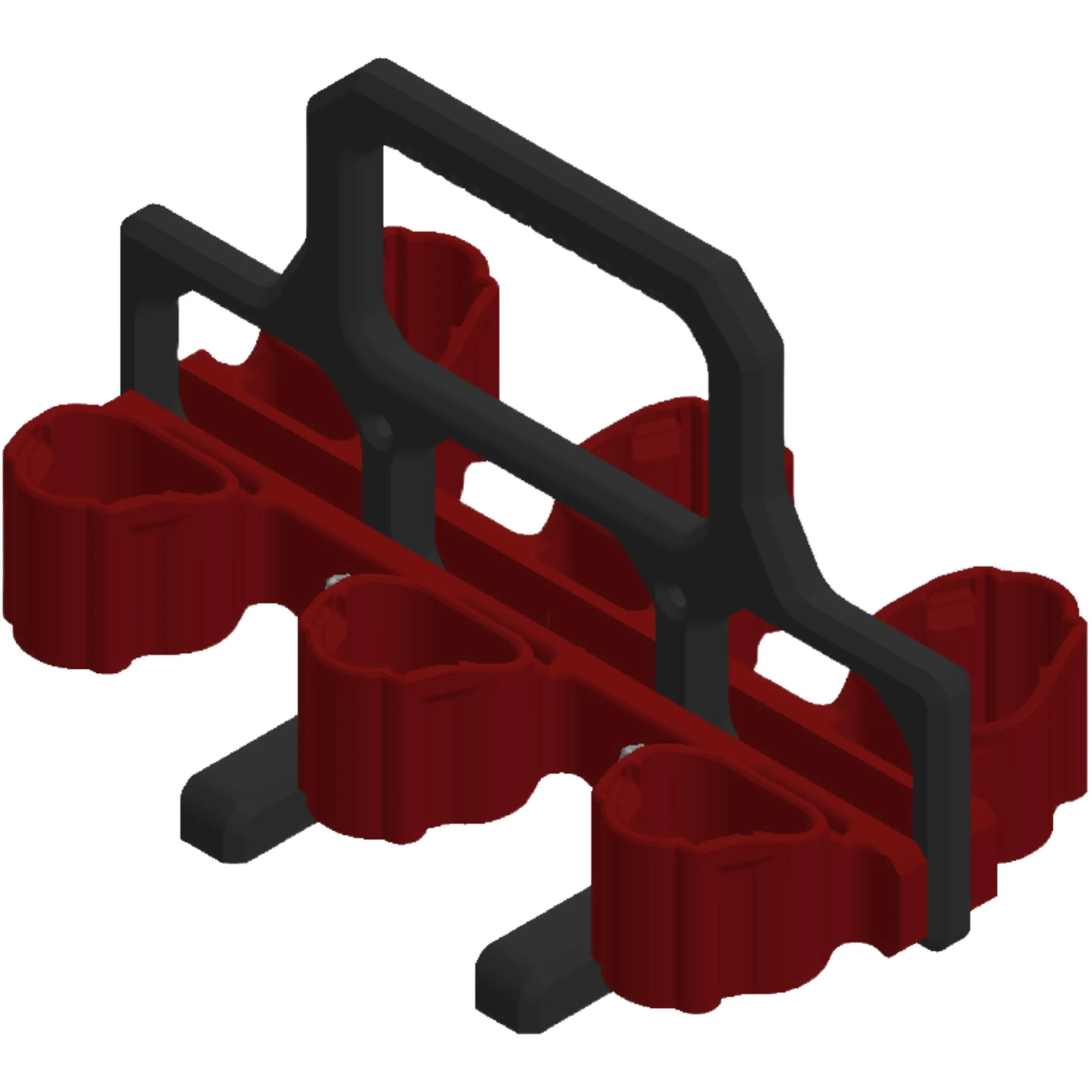 Milwaukee type battery carrier