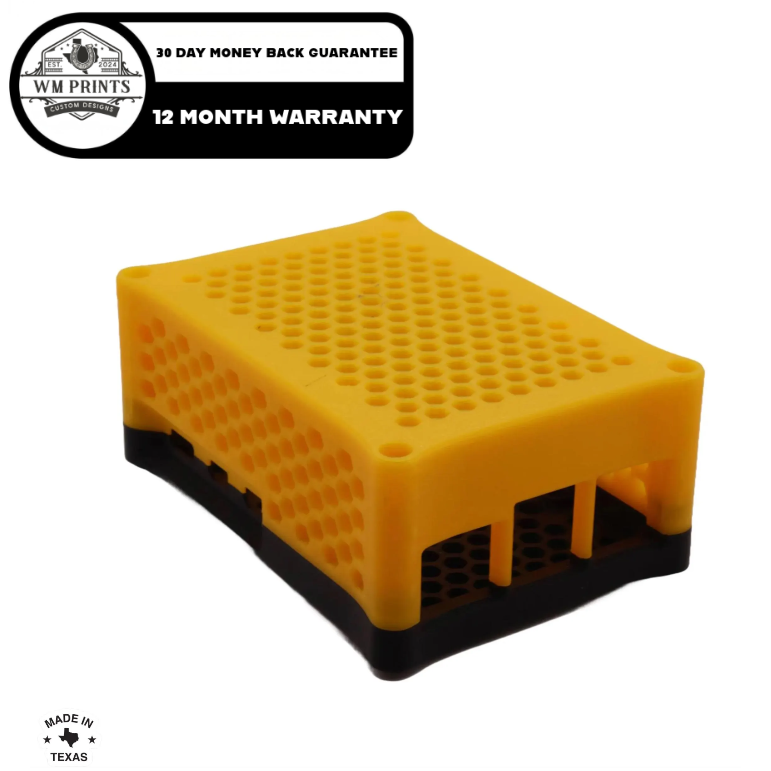 RASPBERRY PI 5 CASE, With M.2 Hat+ support.