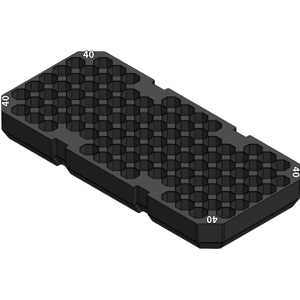 Milwaukee Packout ammo inserts fits slim Packout.