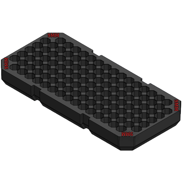 Milwaukee Packout ammo inserts fits slim Packout.