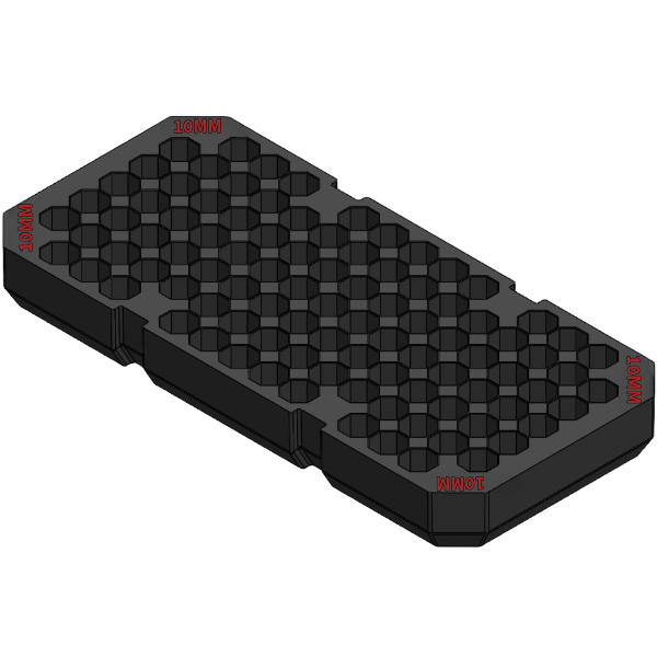 Milwaukee Packout ammo inserts fits slim Packout.