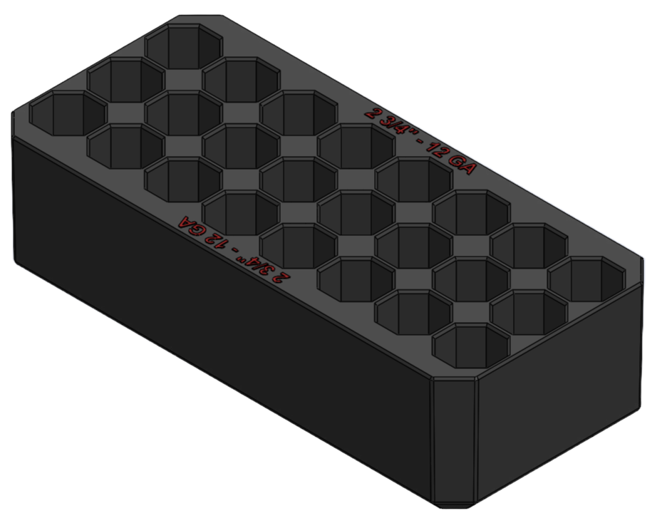 Milwaukee Packout ammo inserts, Fits compact Packout.