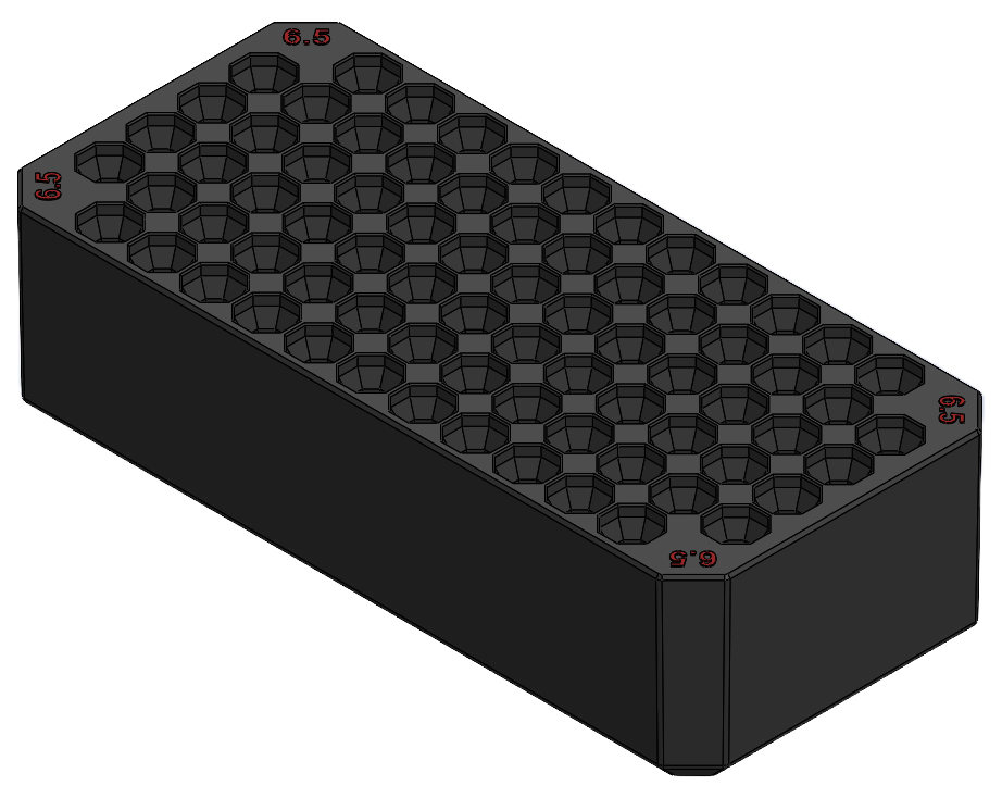 Milwaukee Packout ammo inserts, Fits compact Packout.