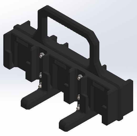 DeWalt battery type carrier.
