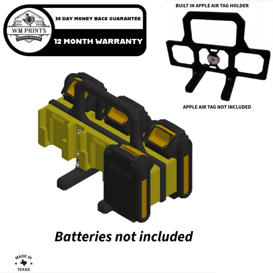 DeWalt battery type carrier.