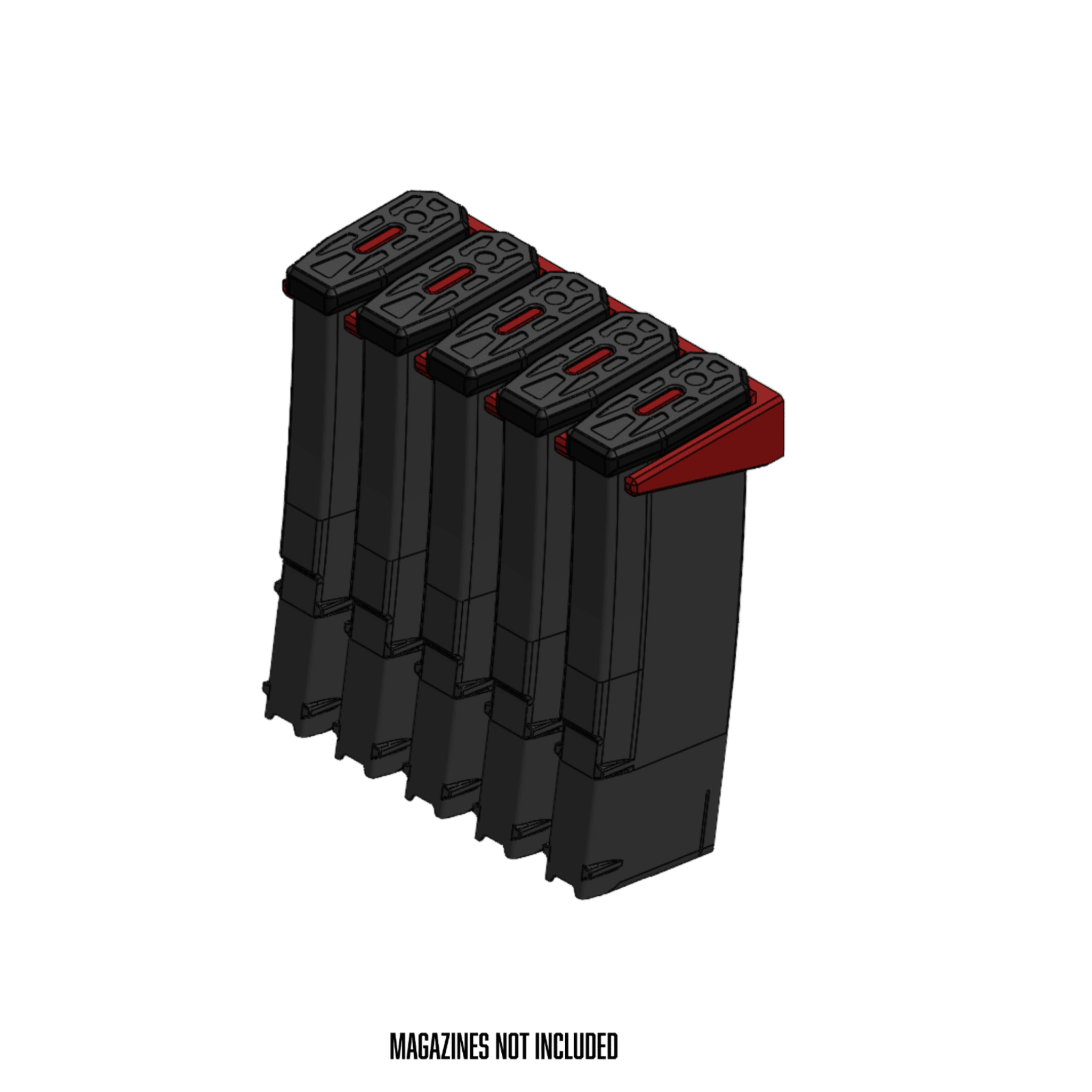 WALL RACK mount for 223/556 pmag gen2 - 3. - WM Prints LLC