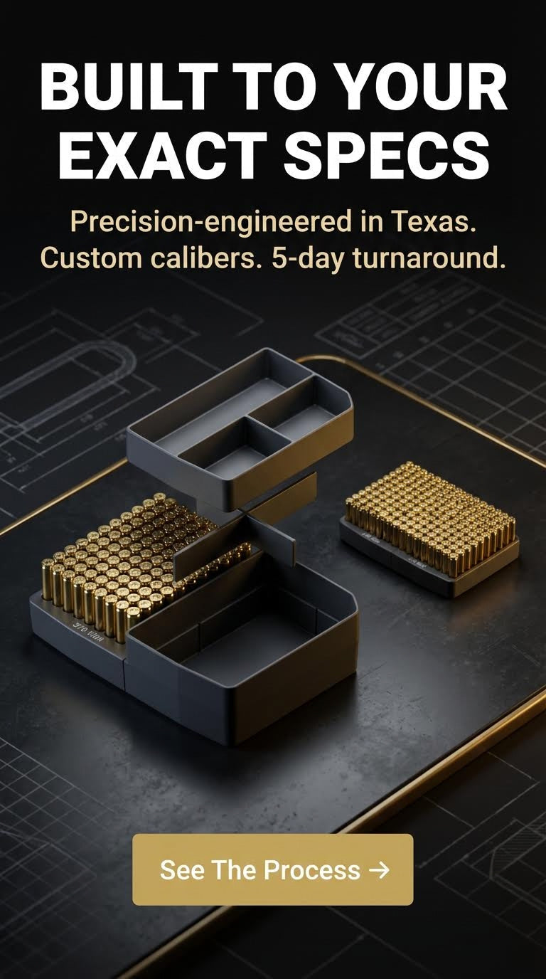 Pelican™ Vault V100 Rifle Range kits.