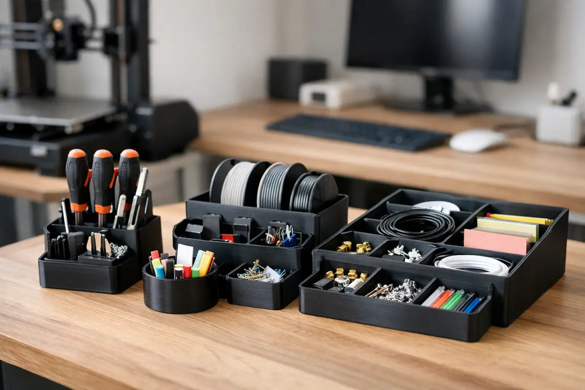 PETG 3D Printed Organizers for Better Workflow