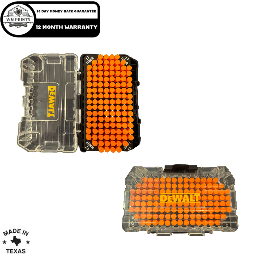 DeWalt Toughcase compatible ammo inserts.