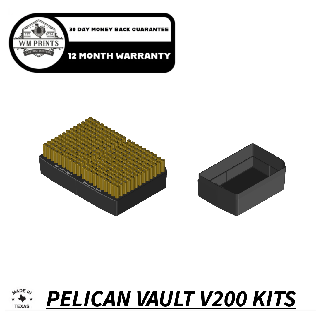 Vault by Pelican™ V200 Rifle Range Kits.
