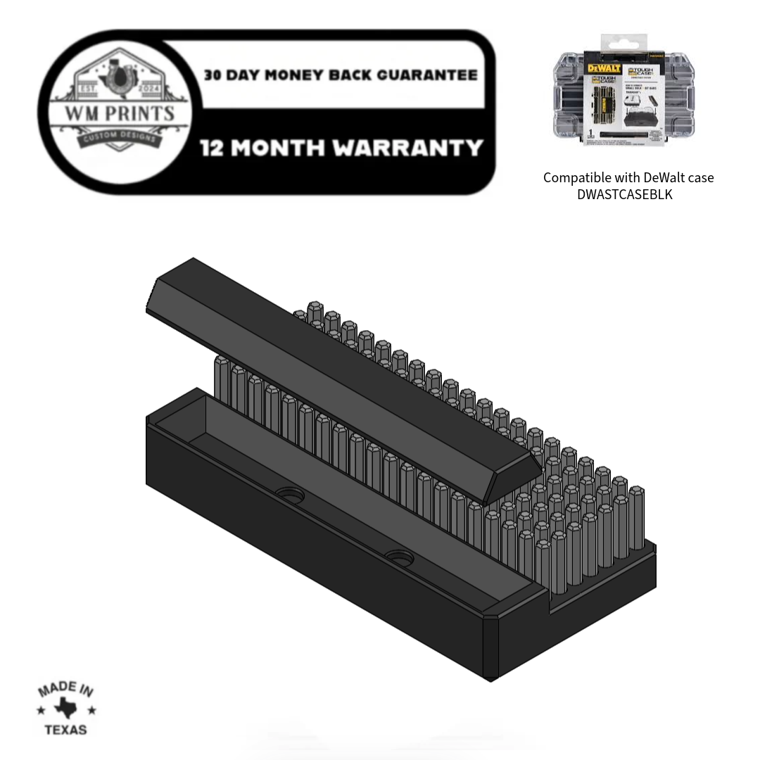 DeWalt Tough Case Hex Bit Tray Magnetic Parts Tray.