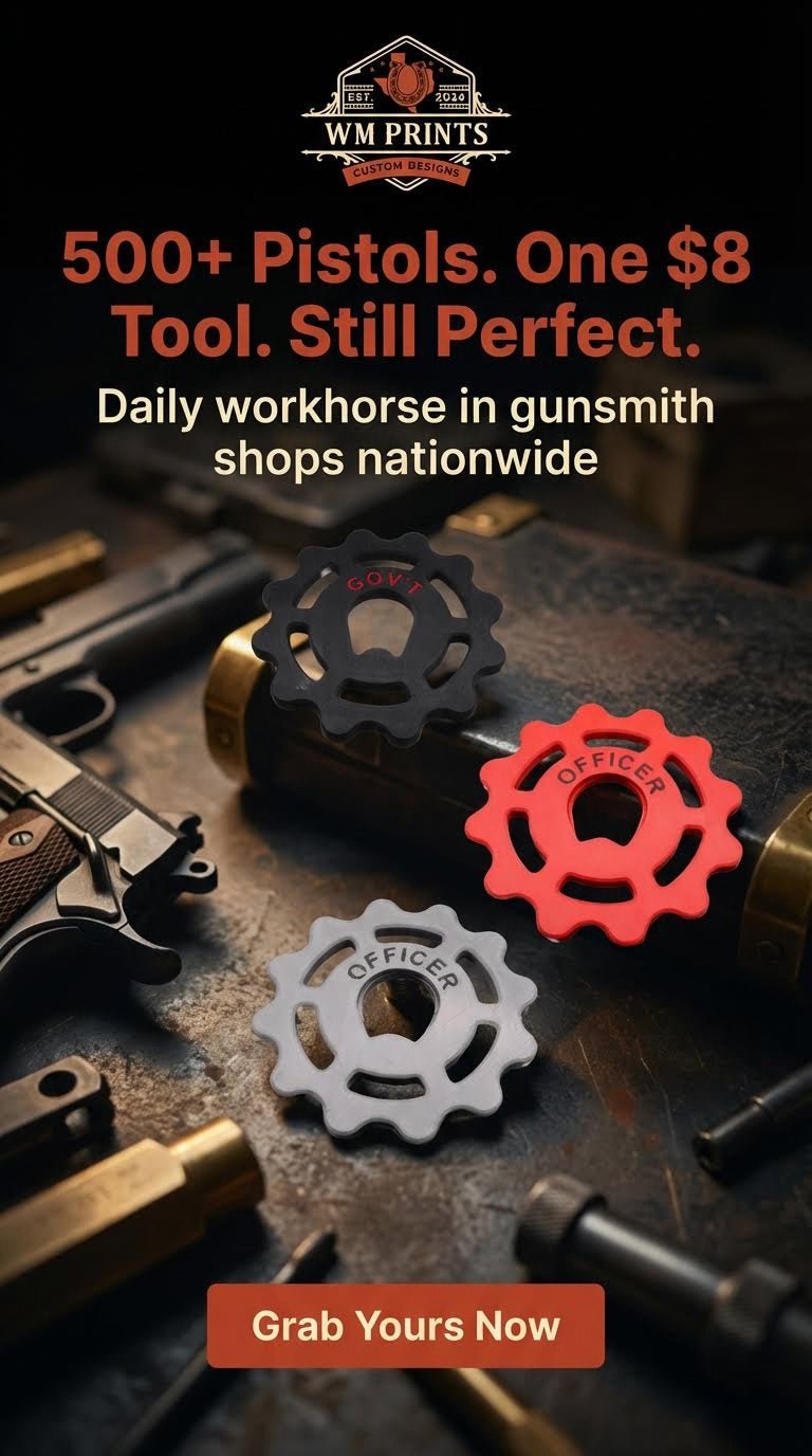 Answering Common Questions on Utilizing a 1911 Bushing Wrench - WM Prints LLC