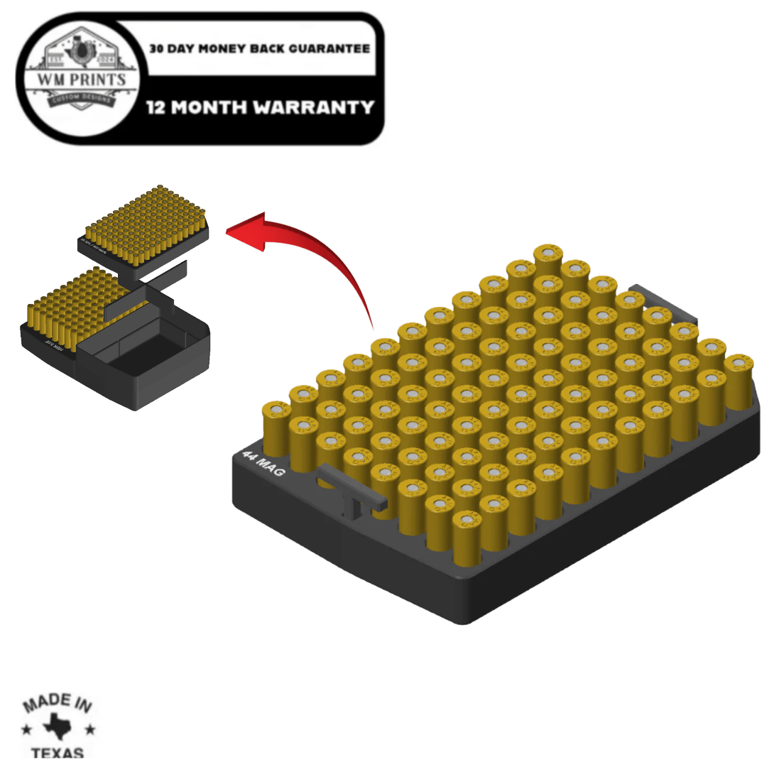 Efficient Ammunition Management with Vault by Pelican V100 Inserts and Dividers - WM Prints LLC