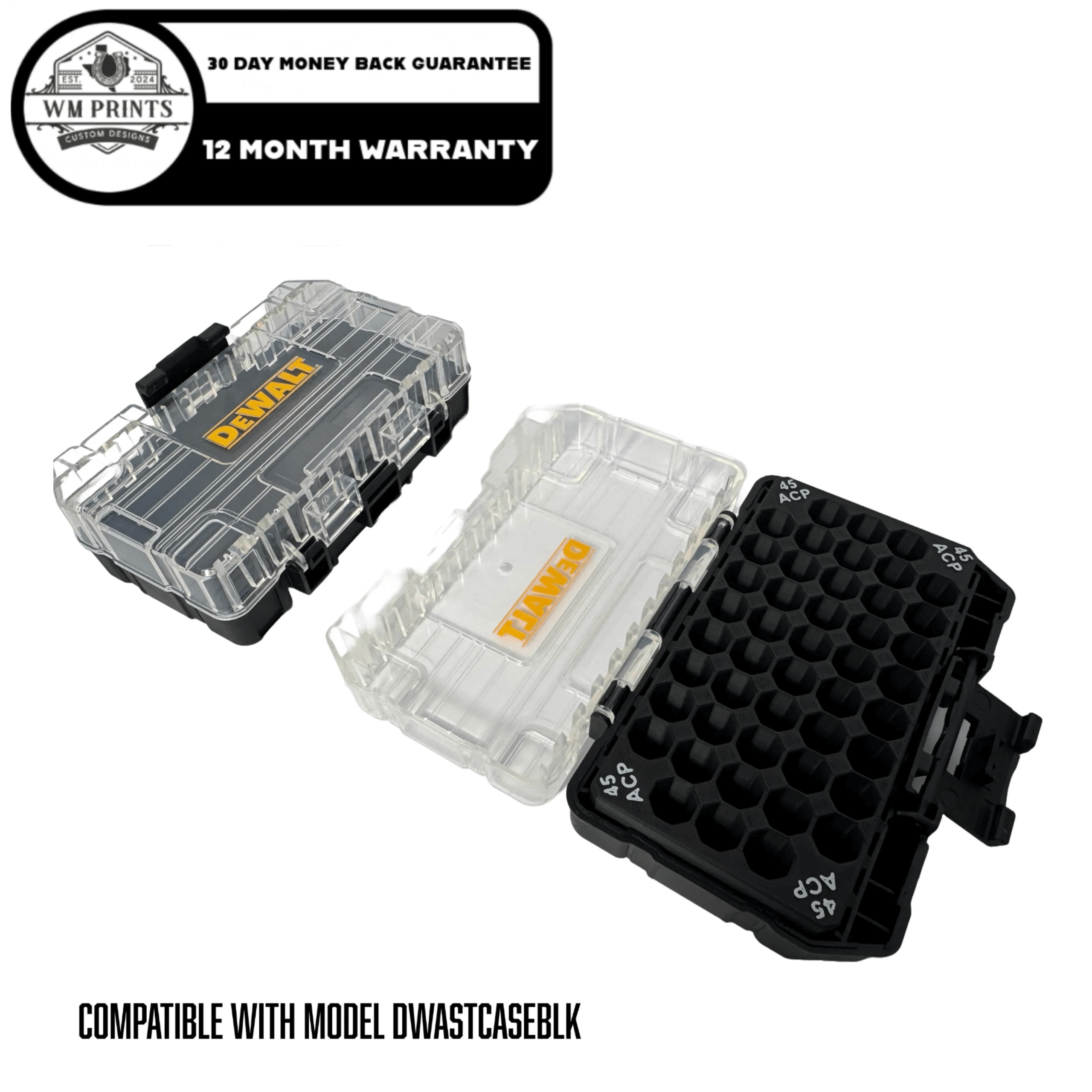 Enhance Your Ammo Organization with DeWalt Toughcase Inserts - WM Prints LLC