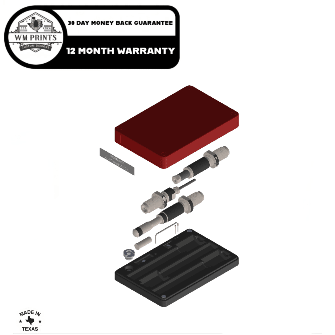 Enhance Your Reloading Accuracy with the Reliable Hornady 3 Die Set Case - WM Prints LLC
