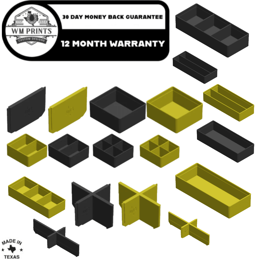 Enhance Your Tool Storage with DeWalt Tough System 2.0 Divider Inserts - WM Prints LLC