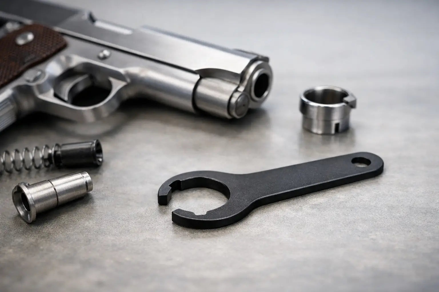 What Is a Bushing Wrench for a 1911 Pistol?