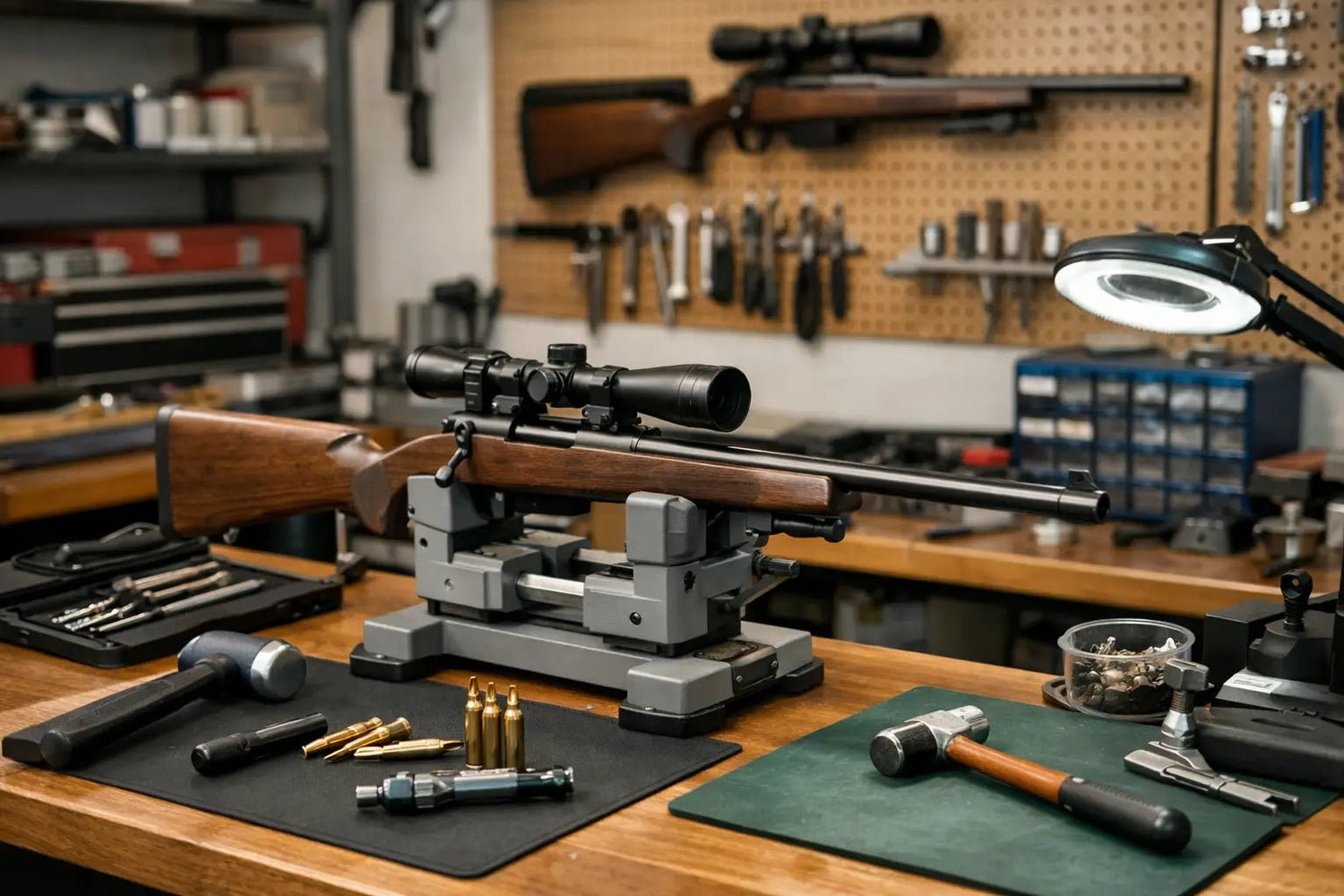 Gunsmith Bench Layout Guide for Better Workflow - WM Prints LLC