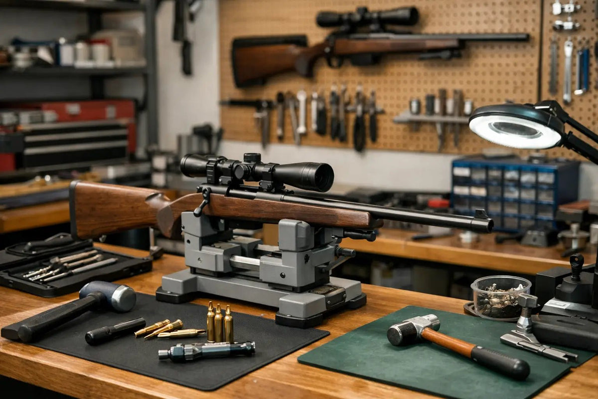 Gunsmith Bench Layout Guide for Better Workflow - WM Prints LLC