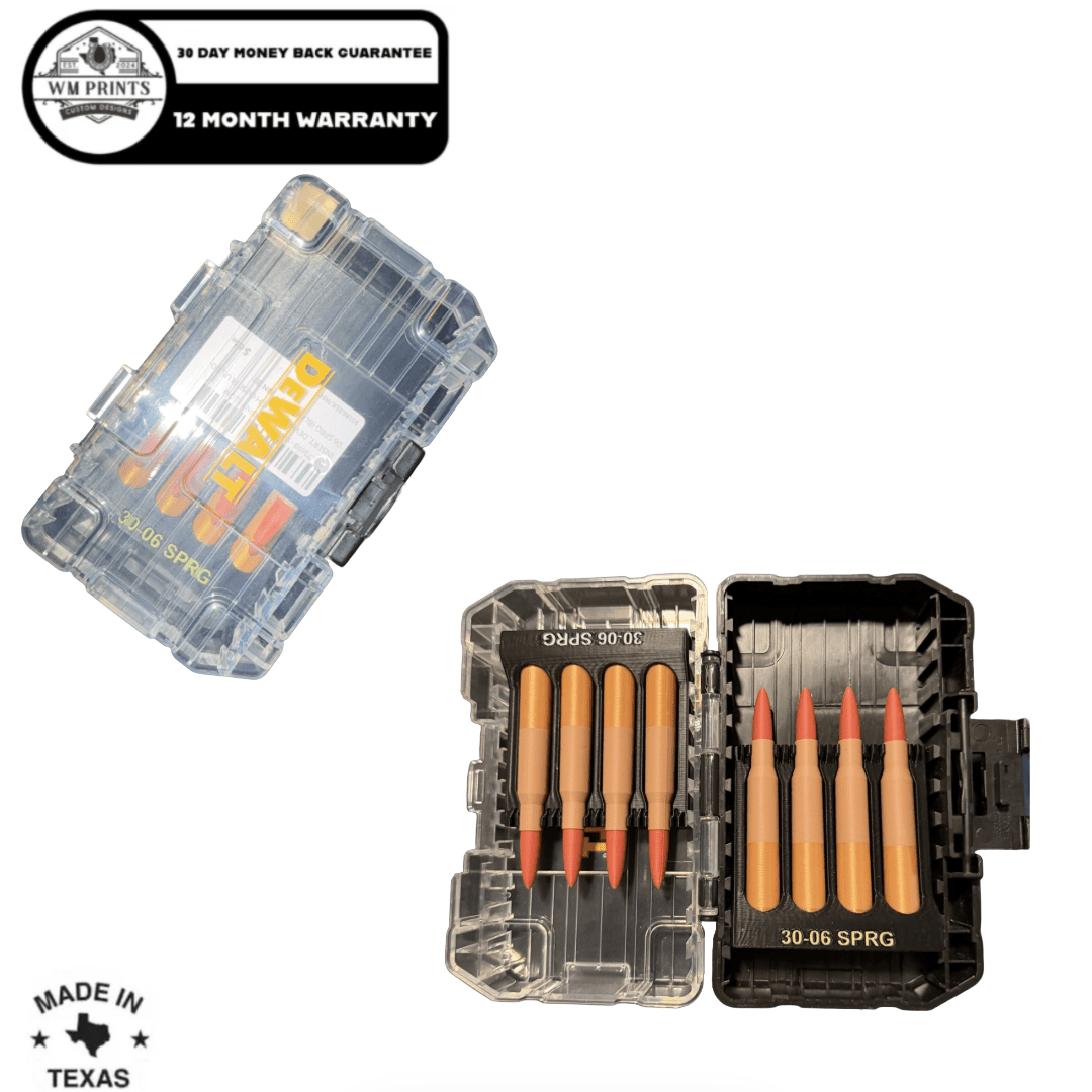 How to Efficiently Organize Your Ammo Storage with DeWalt Tough Case Toolbox Inserts - WM Prints LLC
