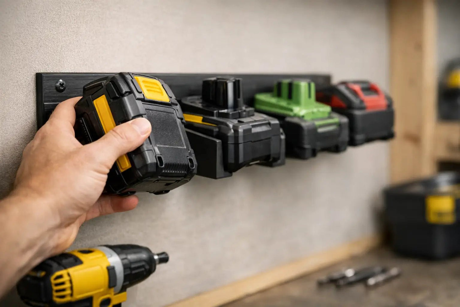 How to Mount Tool Batteries the Right Way - WM Prints LLC