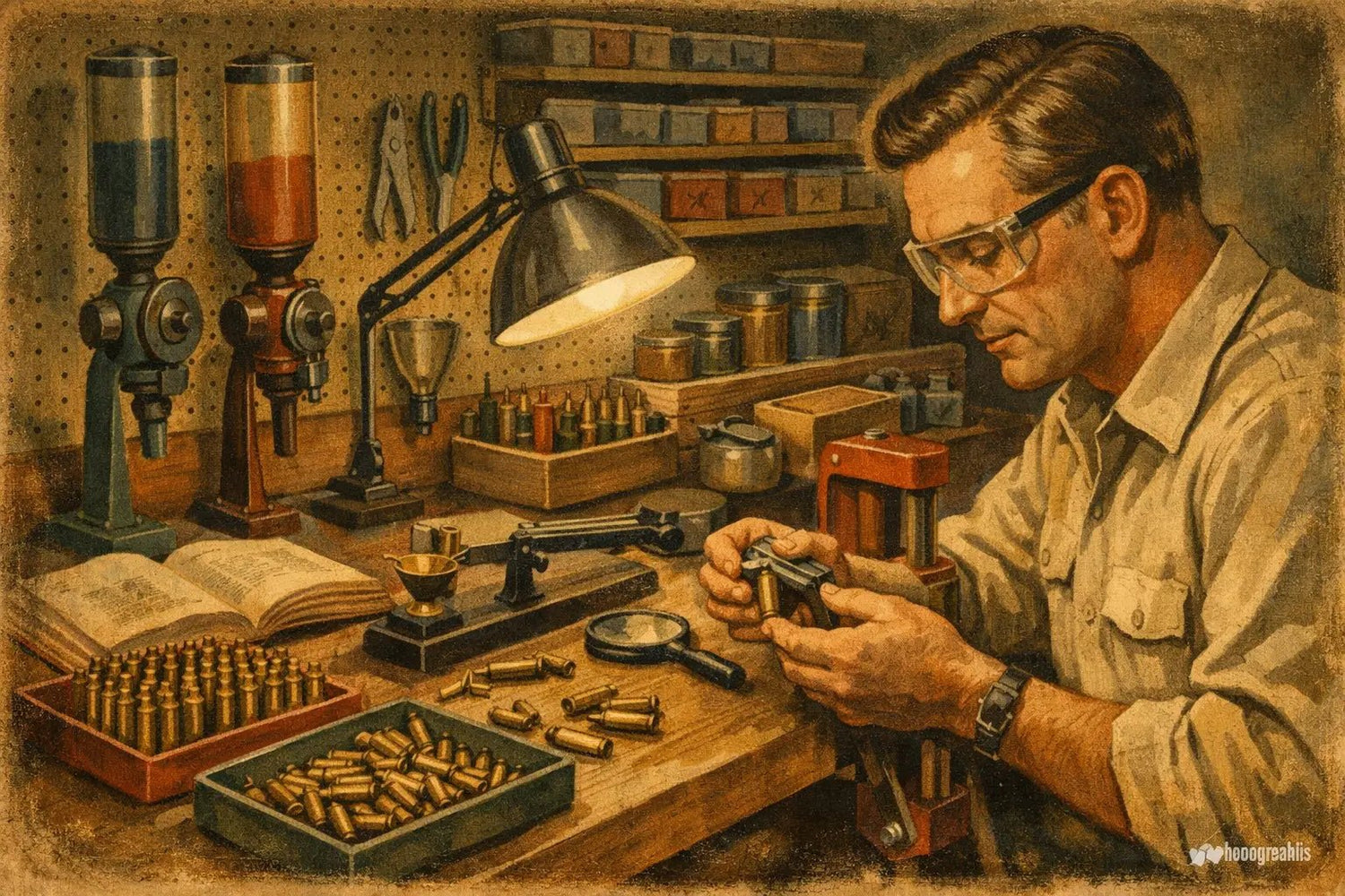 How to Organize Reloading Bench Space - WM Prints LLC