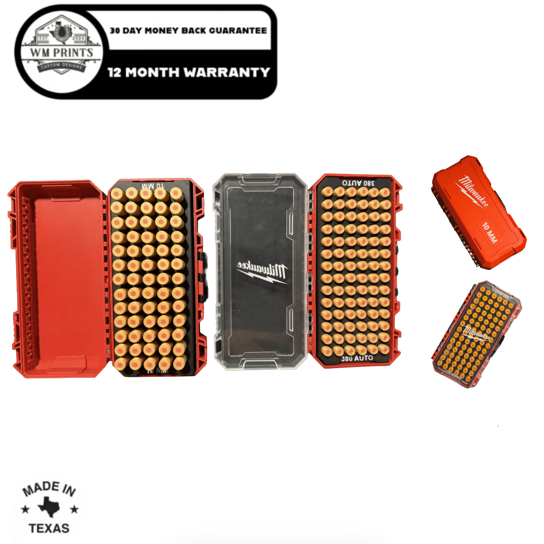 Maximize Ammunition Organization with Milwaukee Shockwave-Compatible Ammo Inserts Strategies - WM Prints LLC
