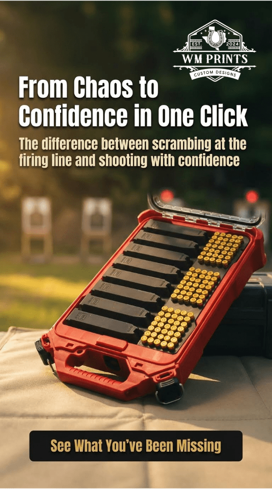 Maximize Glock Magazine Organization with Milwaukee Packout Inserts - WM Prints LLC