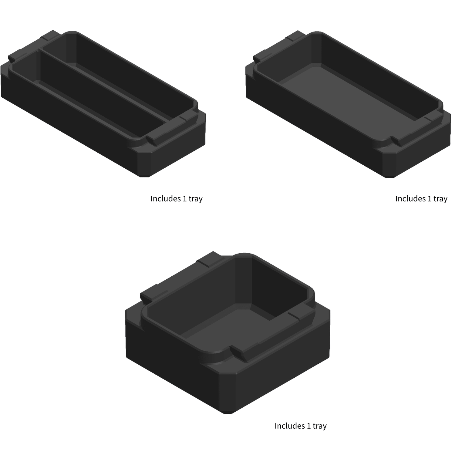 New inserts for the stackable for Milwaukee Packout. - WM Prints LLC