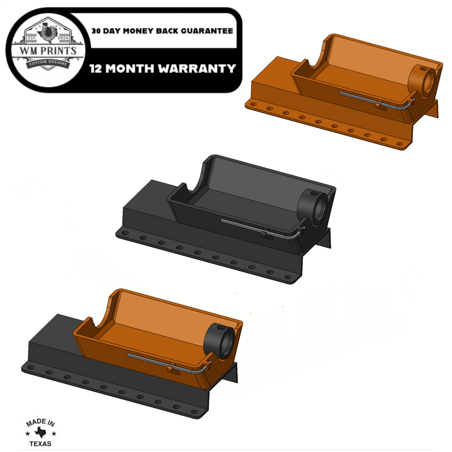 New product release...Lyman style brass case trimming catcher, for Lyman universal case trimmer. - WM Prints LLC