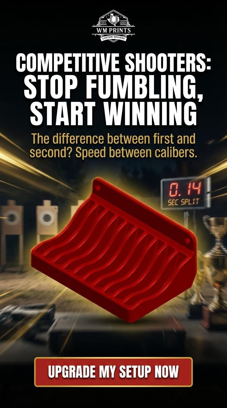Optimizing Your Reloading Process with a Shell Plate Holder for Hornady Systems - WM Prints LLC