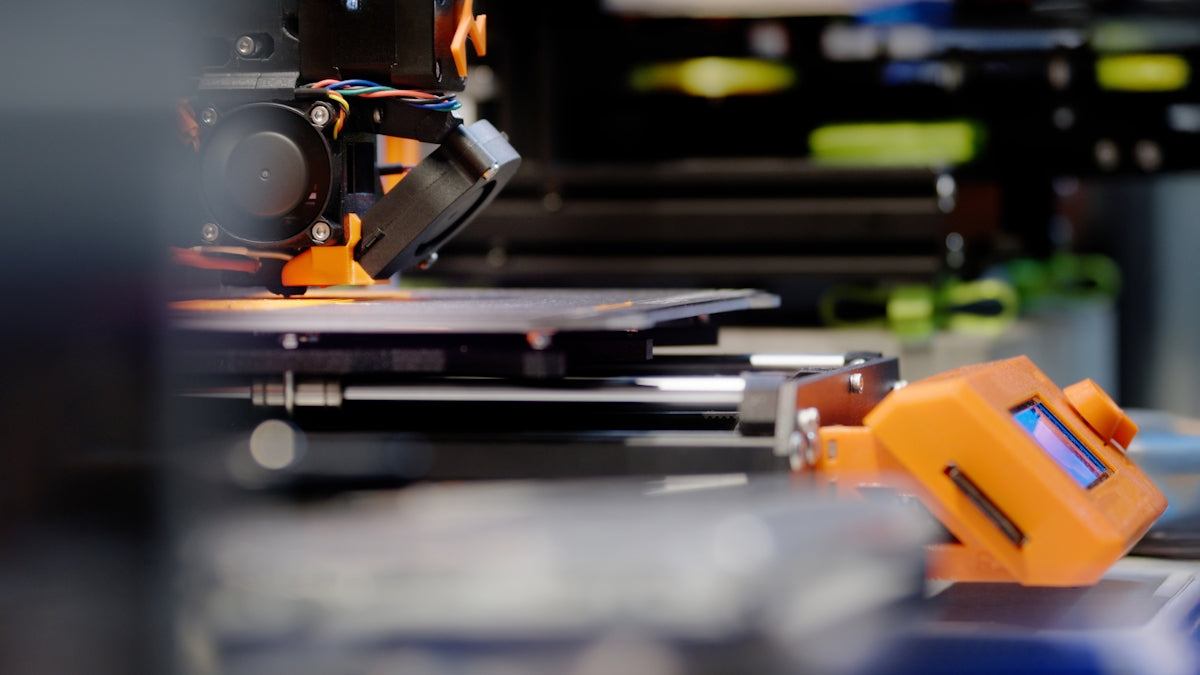 A close up of a machine that is cutting something