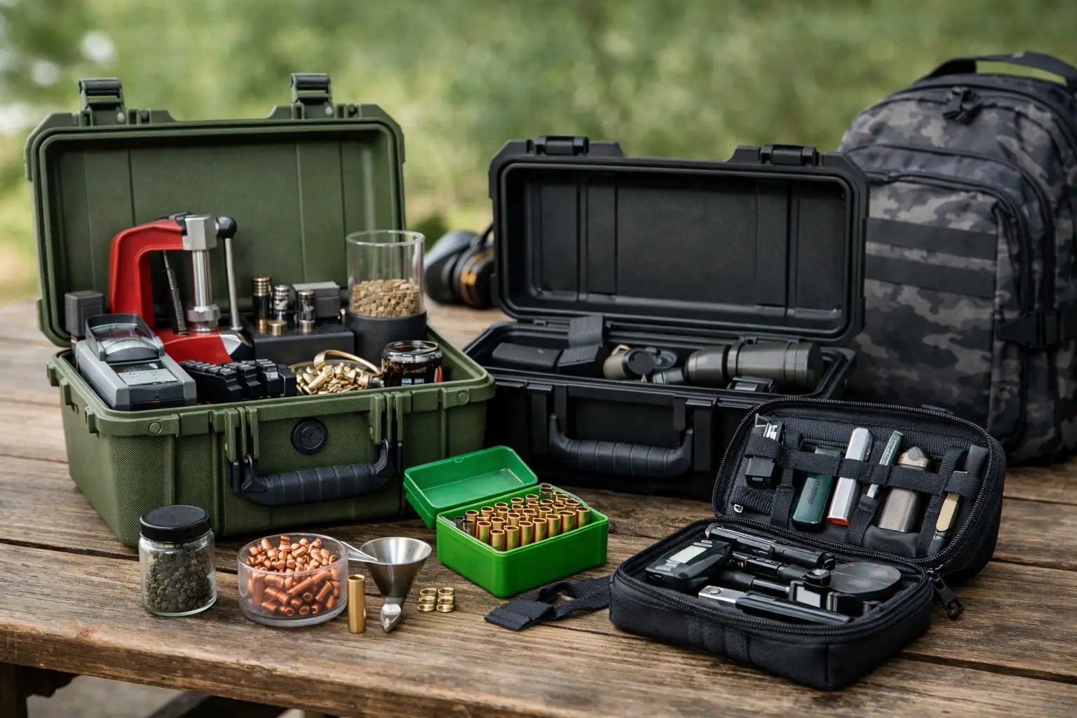 Portable Reloading Gear Storage That Works - WM Prints LLC