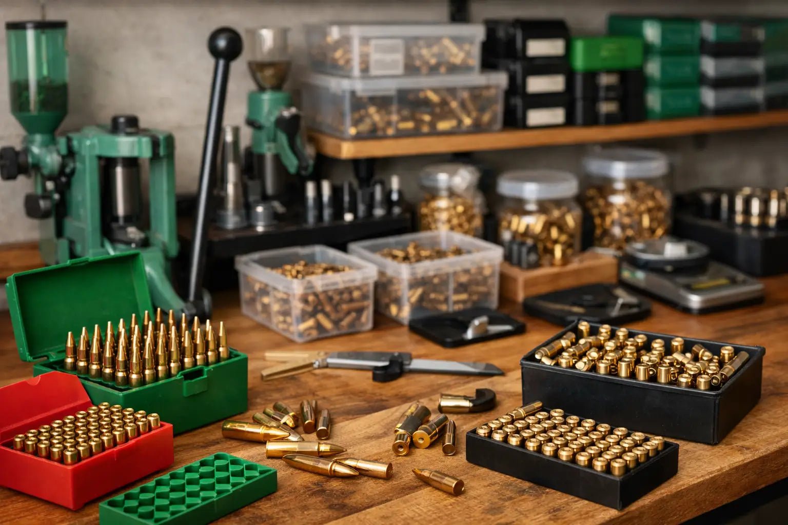 Practical Guide to Ammo Bench Organization - WM Prints LLC