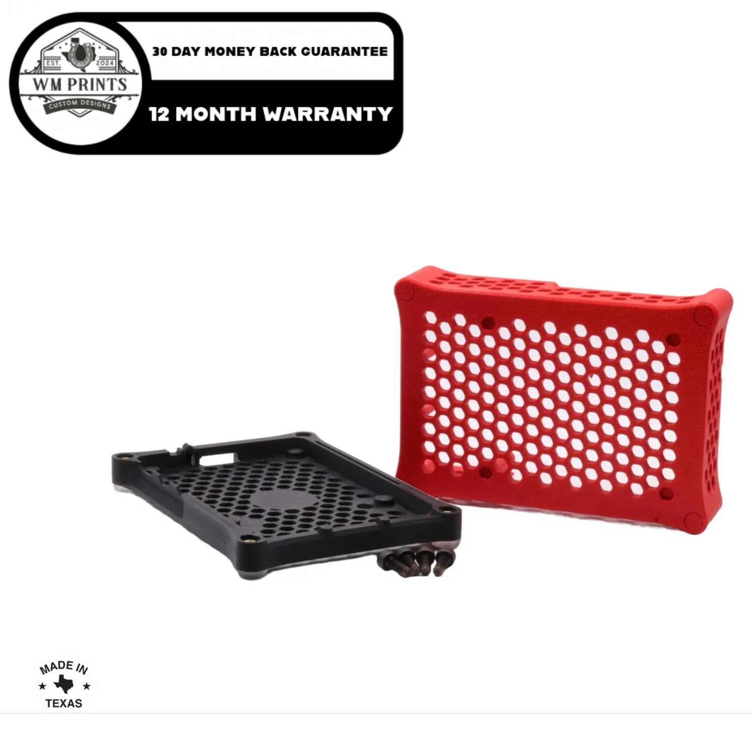 RASPBERRY PI 5 COMPATIBLE CASE, WO M2 Hat support.