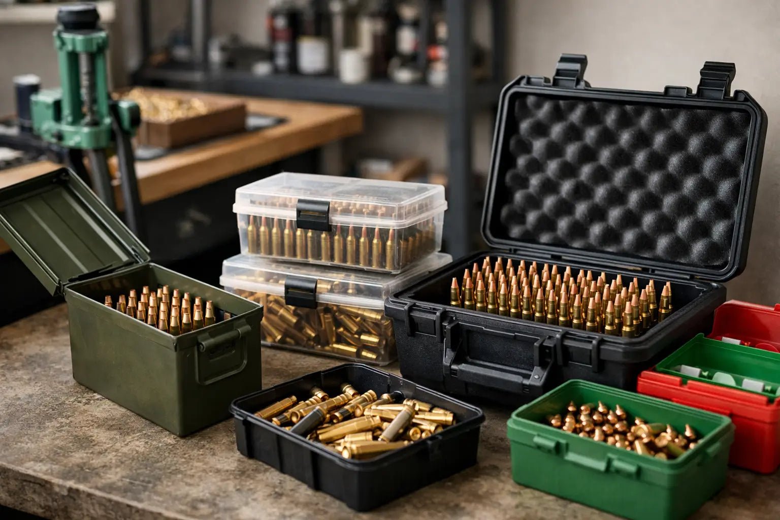 Which Ammo Storage Fits Reloaders Best at Home? - WM Prints LLC