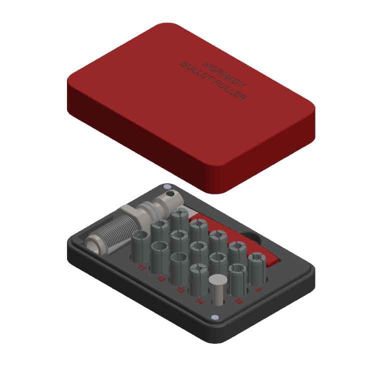Hornady bullet puller case