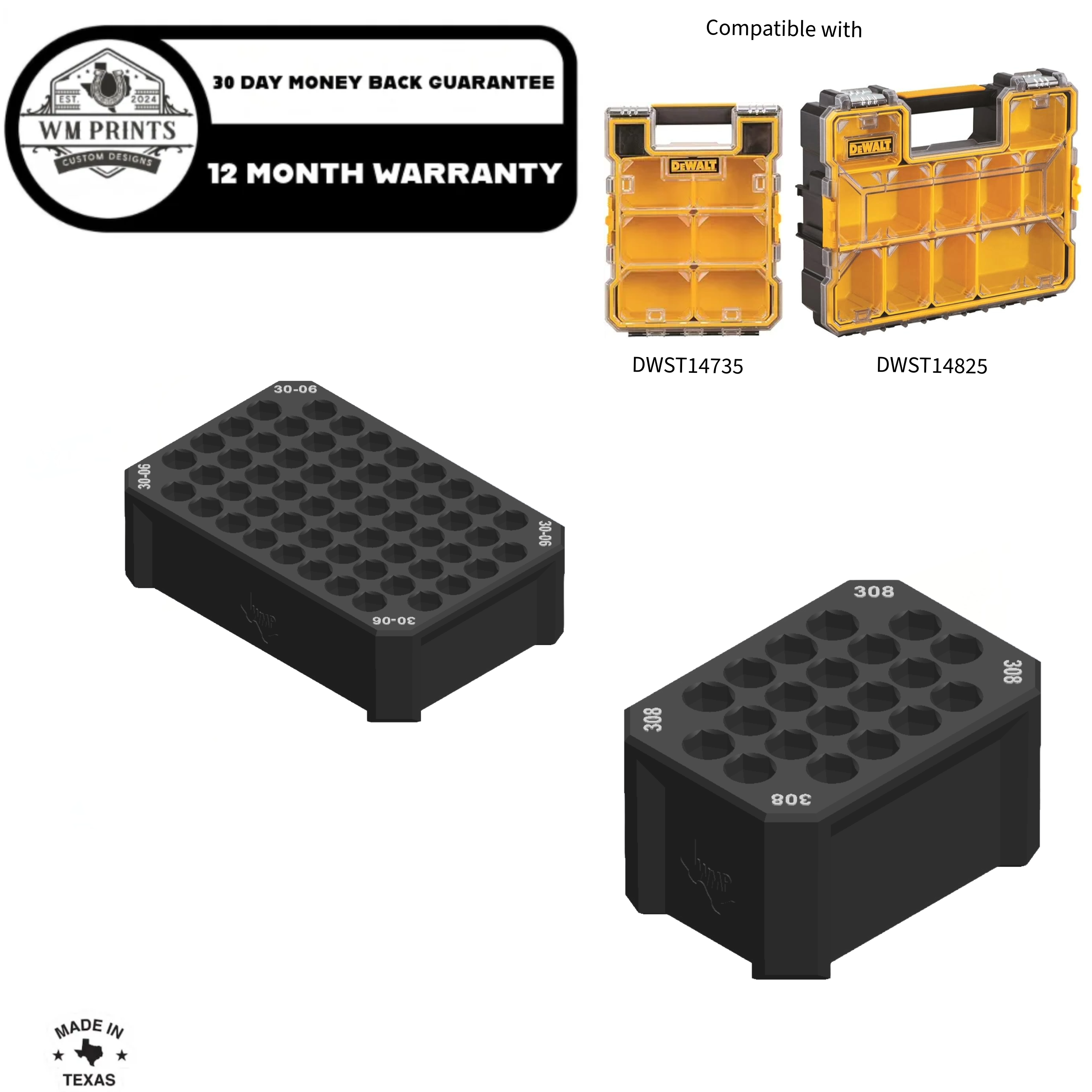 DeWalt Tough Case Ammo Inserts.