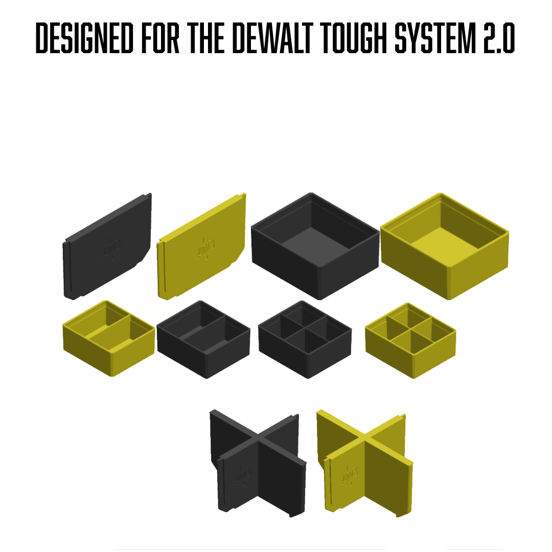 DeWalt Tough System 2.0 Divider Inserts.