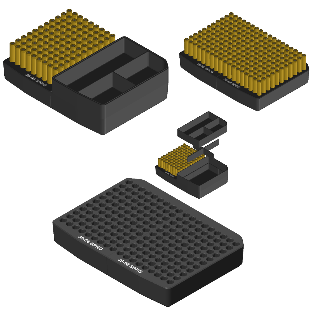 Pelican™ Vault V100 Ammo Insert kits.