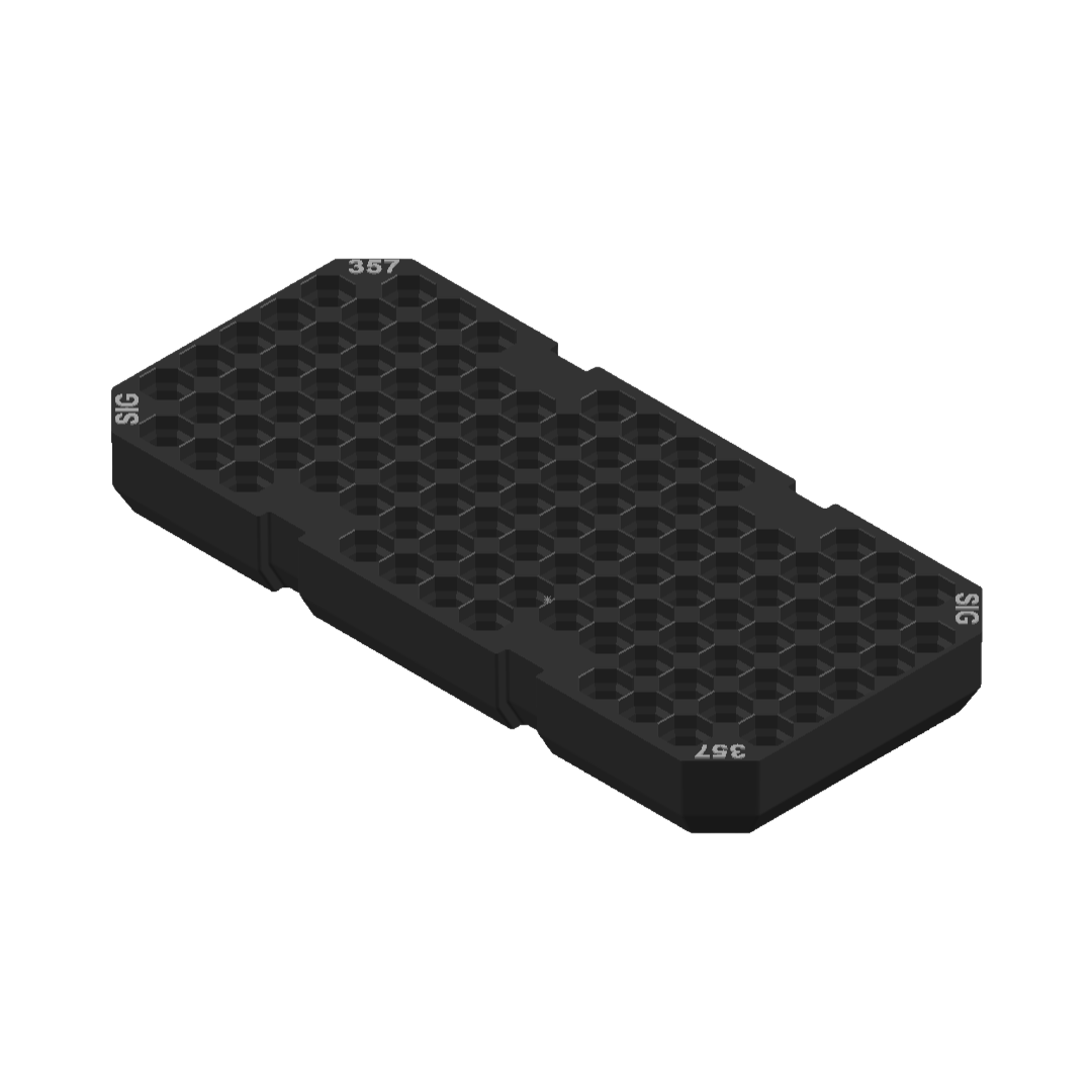 MILWAUKEE PACKOUT 357 SIG AMMO INSERT