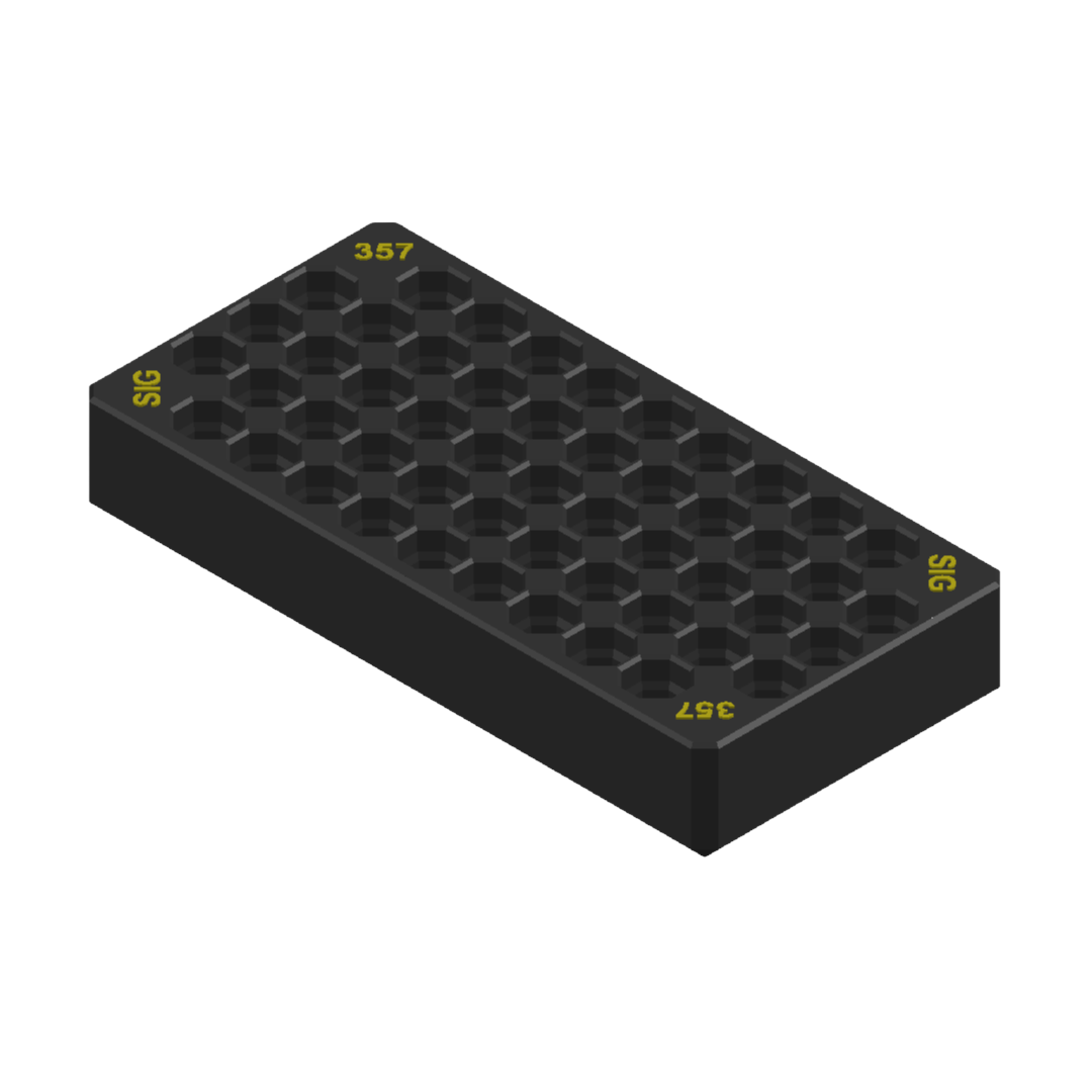 DEWALT TOUGH CASE 357 SIG AMMO INSERT