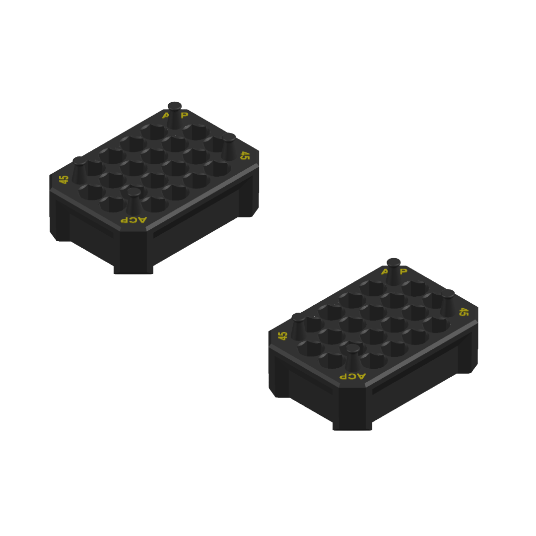 45 ACP AMMO INSERT DOE DEWALT DEEP PRO