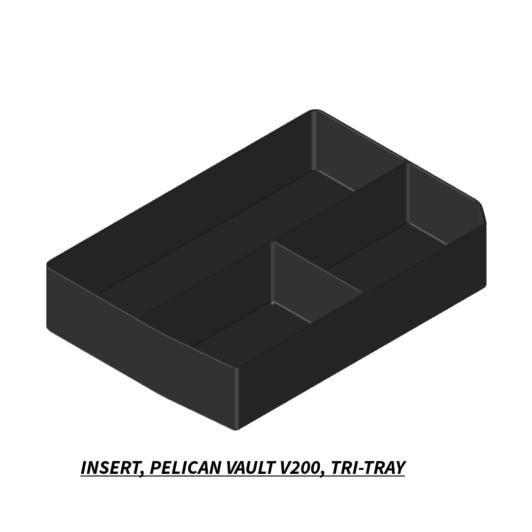 PELICAN V200 STORAGE TRAY 