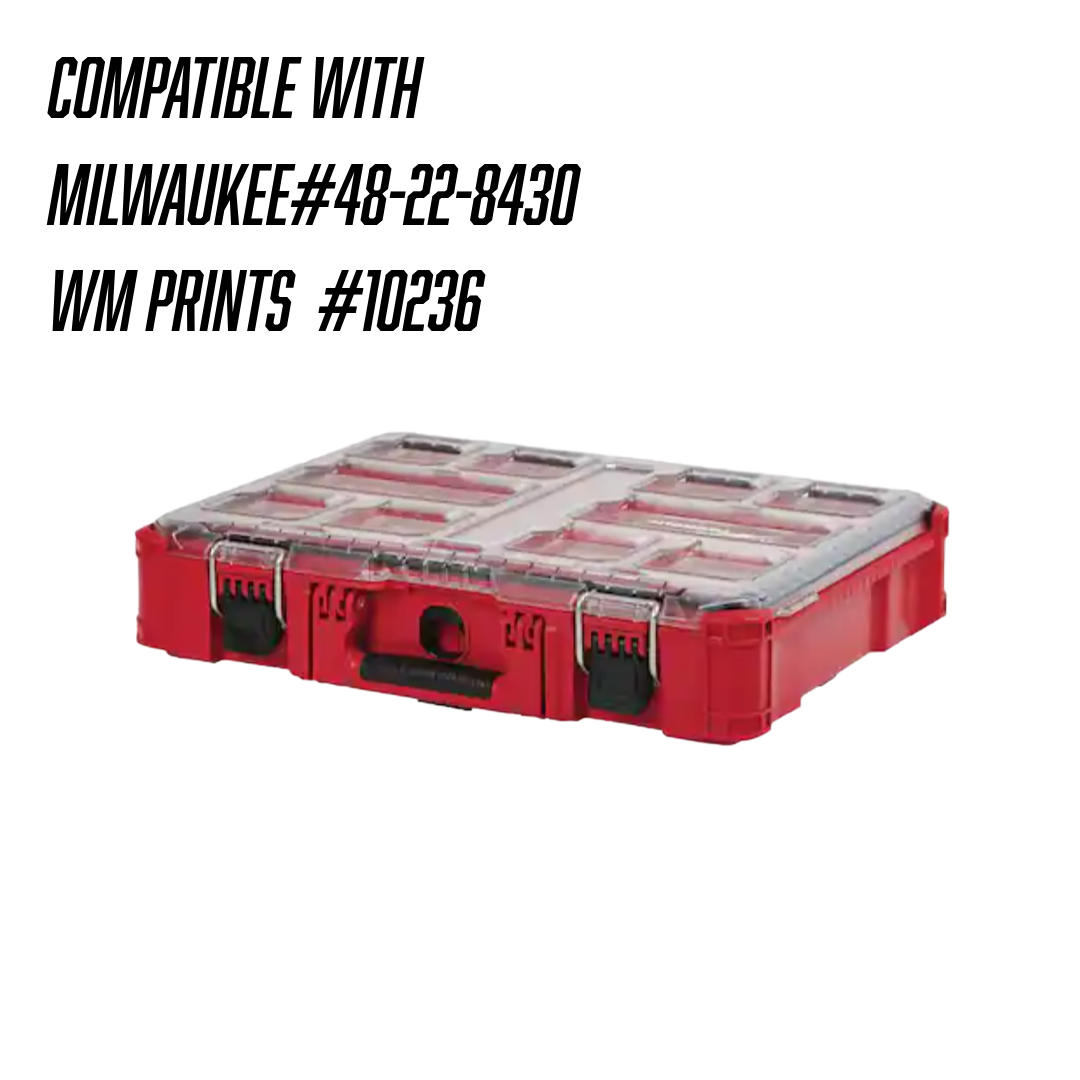Made for Milwaukee Packouts Compact Ammo inserts.